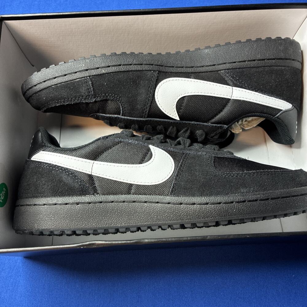 Nike Field General Men's Sneakers HF3165-001 Black/White Size 12 Box No Lid665